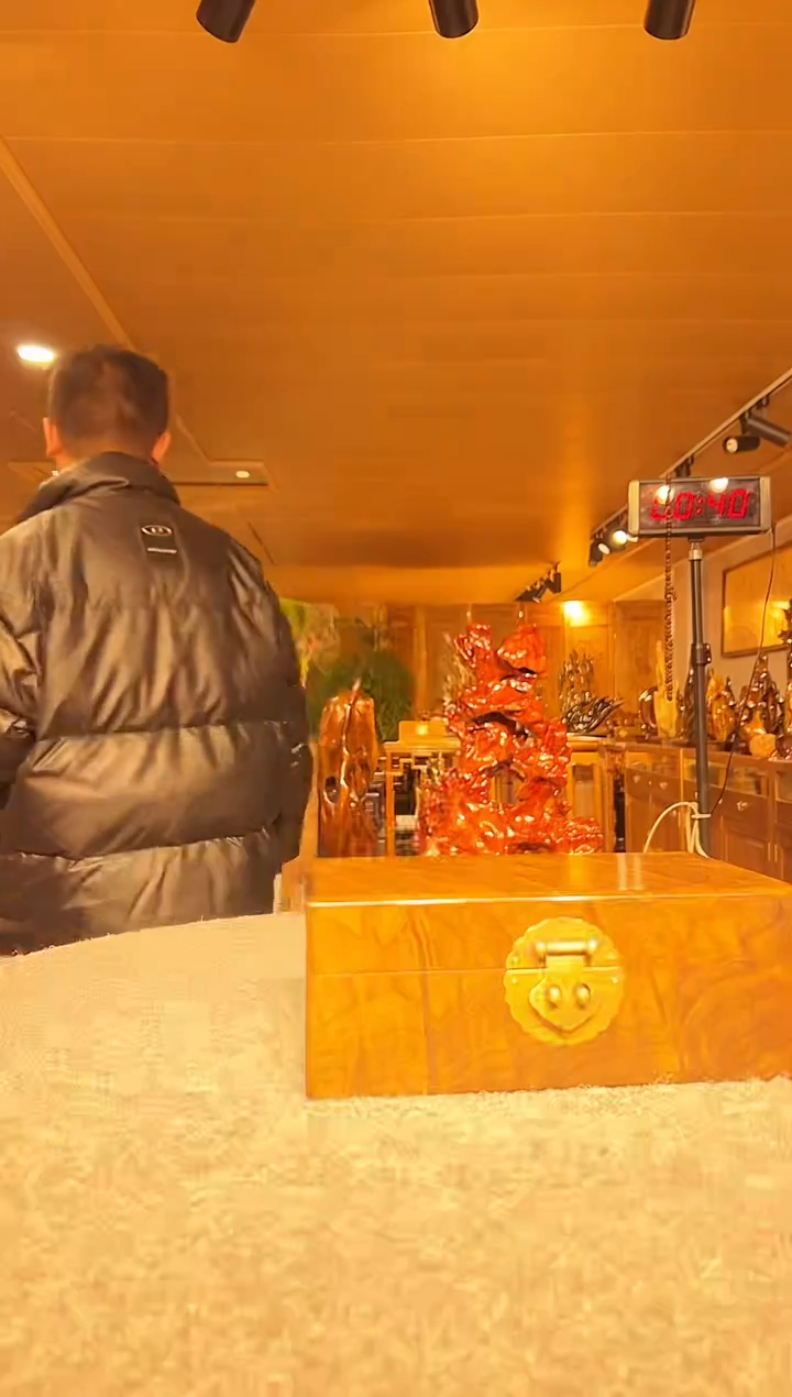 金丝楠木雕款?***?金丝楠木摆件