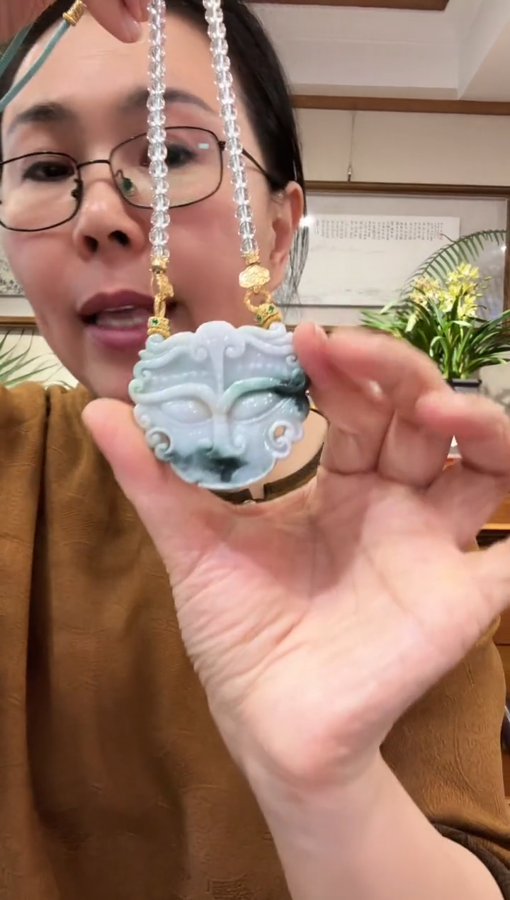 【闪购商品】翡翠颈饰未镶嵌国风