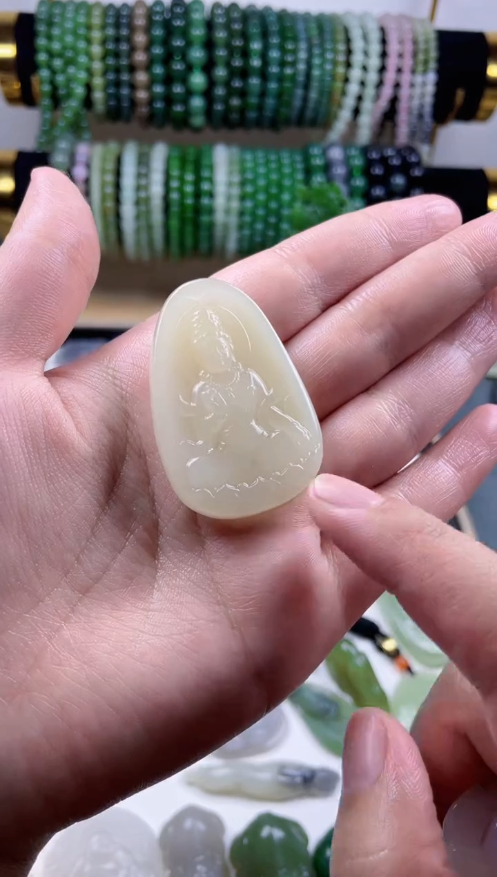 颈饰未镶嵌和田玉福利22