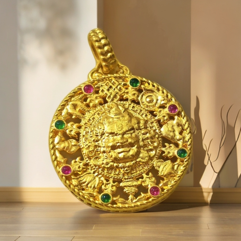 （七夕专属）18K豪奢重工经典黄CC罗盘百搭款