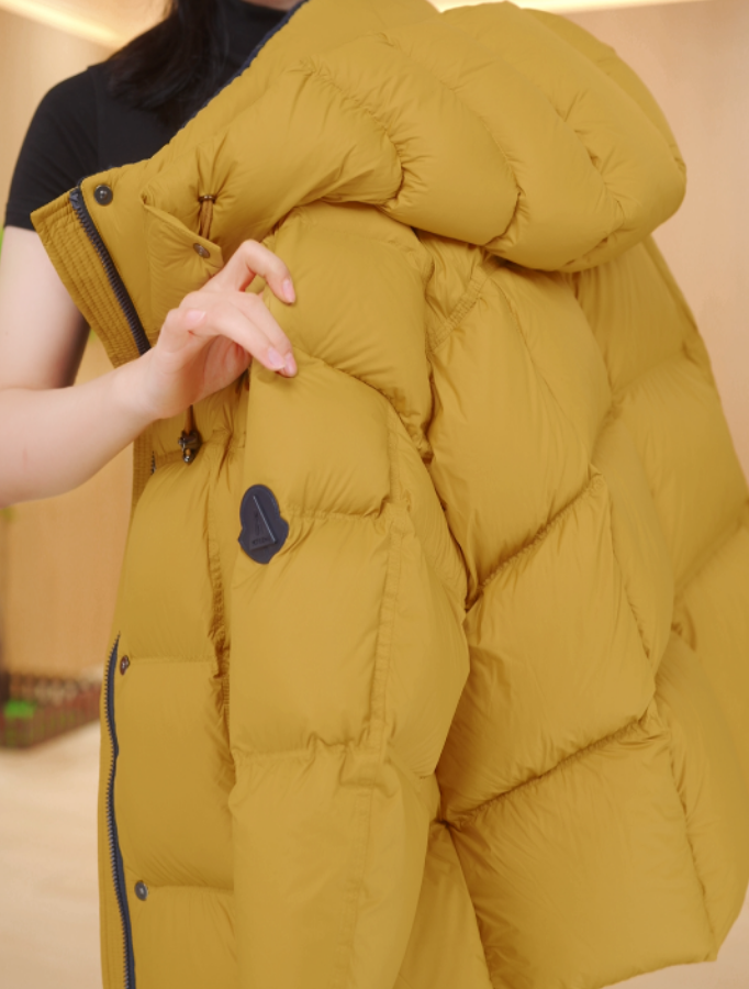 【进口品质】紫烟2026新款时尚气质加厚保暖羽绒服外套d626彤彤