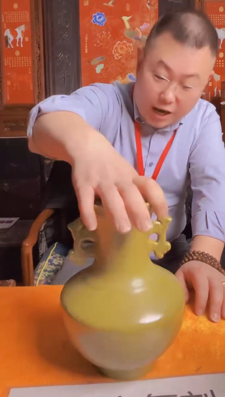 摆件陶瓷景德镇现代陶瓷流水46 带防伪标