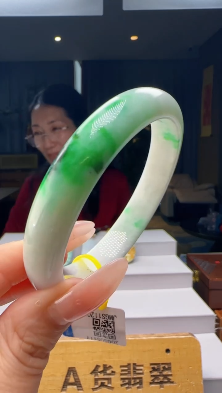 未镶嵌手镯翡翠YJ@@JMGS1120#64