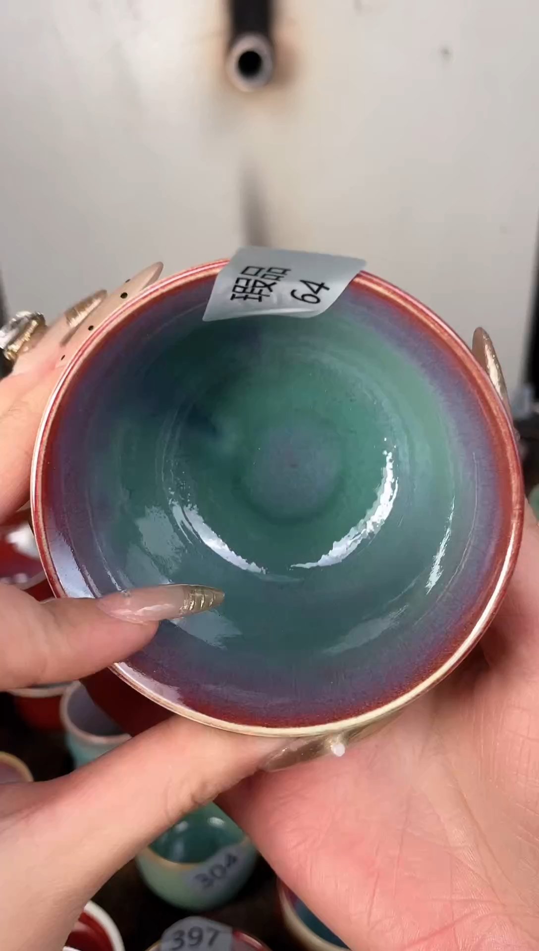 【闪购商品】摆件钧瓷手工茶器窑变