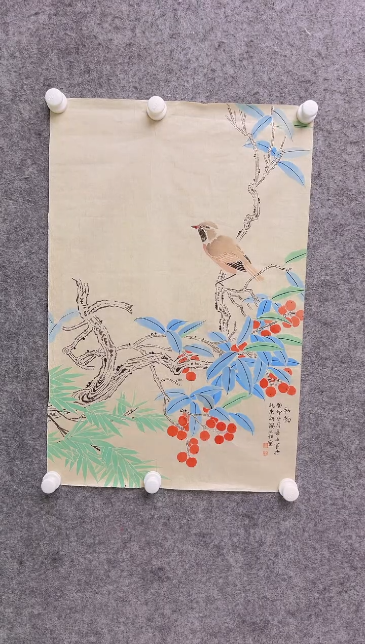 【闪购商品】绘画高喜占-2.7平尺-国画作品