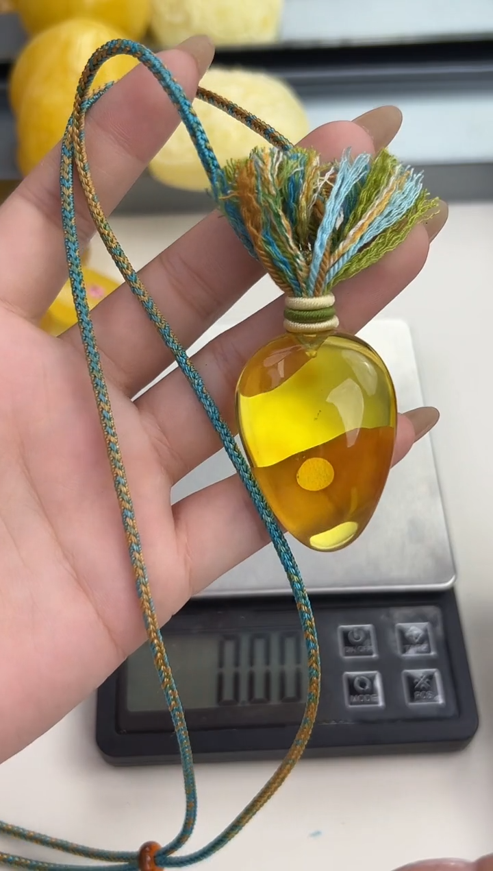 裸石琥珀未镶嵌天然琥珀蜜蜡吊坠