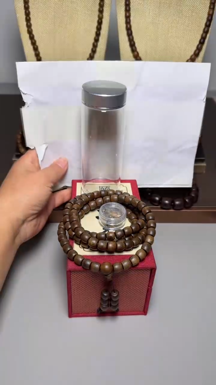 【闪购商品】沉香手串富森红土0.9多圈桶珠