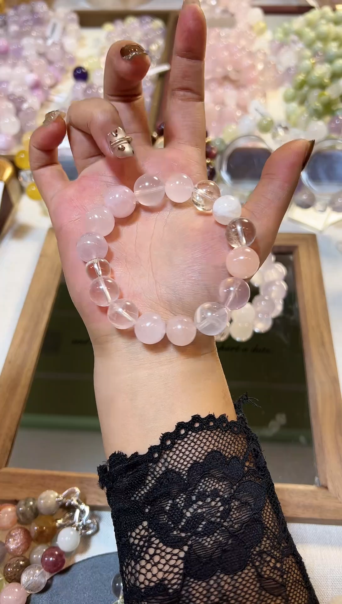 未镶嵌手链水晶【山语九州】天然水晶手串多样性发货 发其一