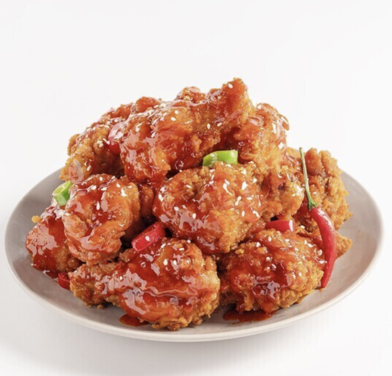 韩式炸鸡(香辣)约250g±20g-百意熟食系列