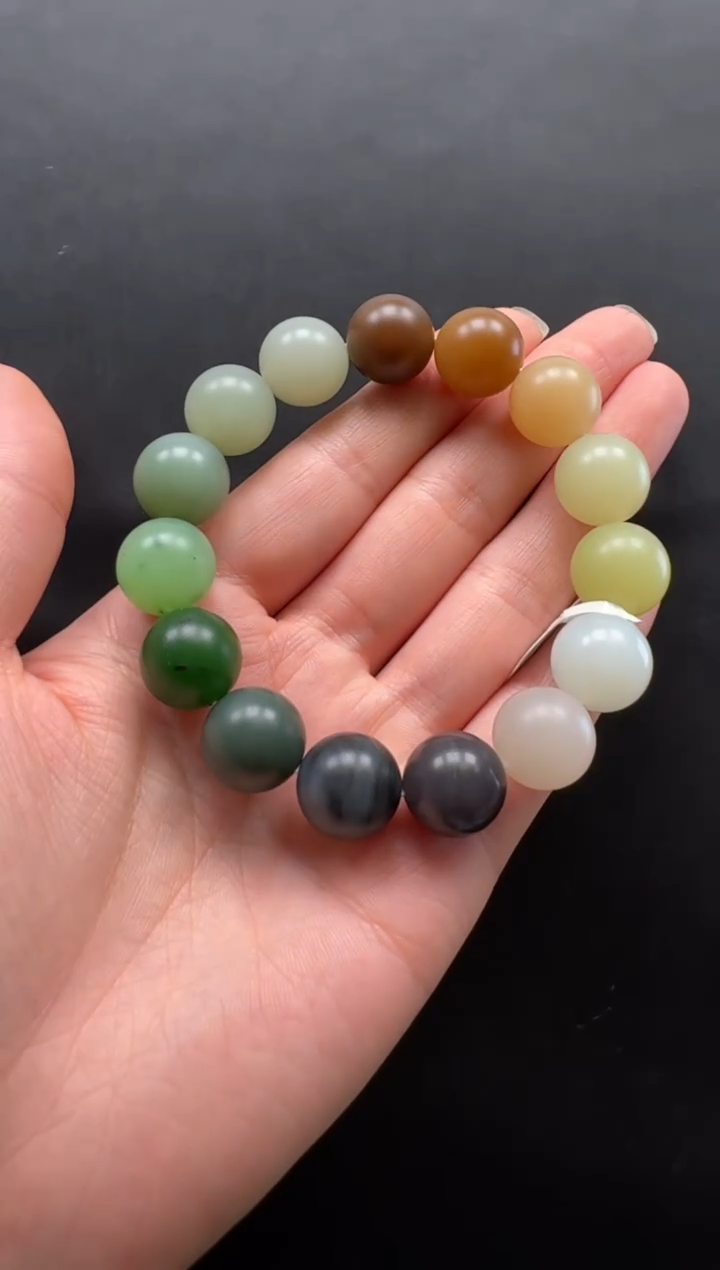 未镶嵌手串和田玉手串