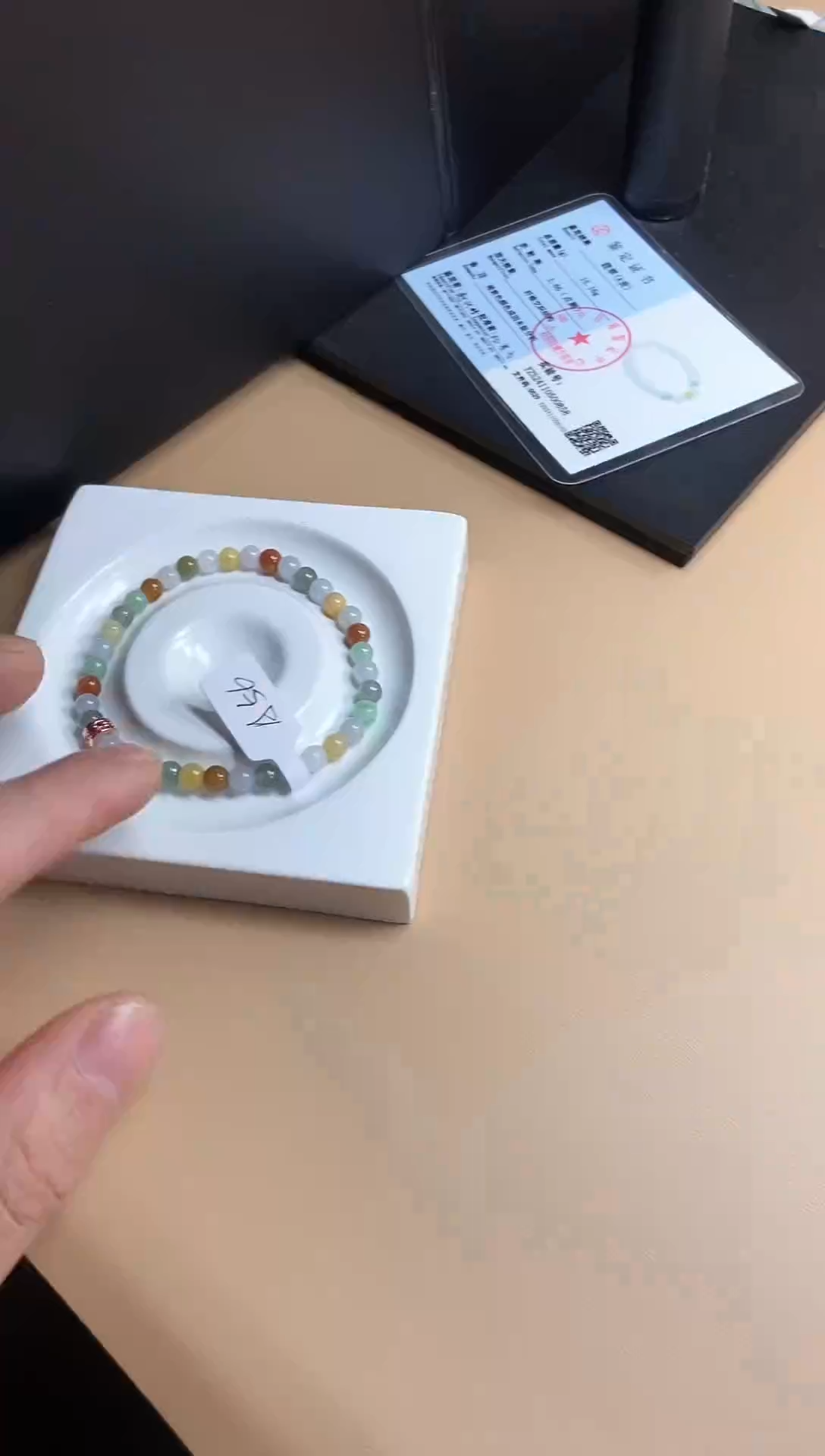 【闪购商品】翡翠手串未镶嵌天然翡翠A货手串A56
