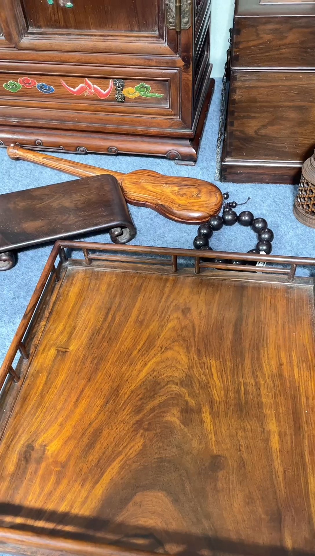 【闪购商品】木典藏老郑木器方盘