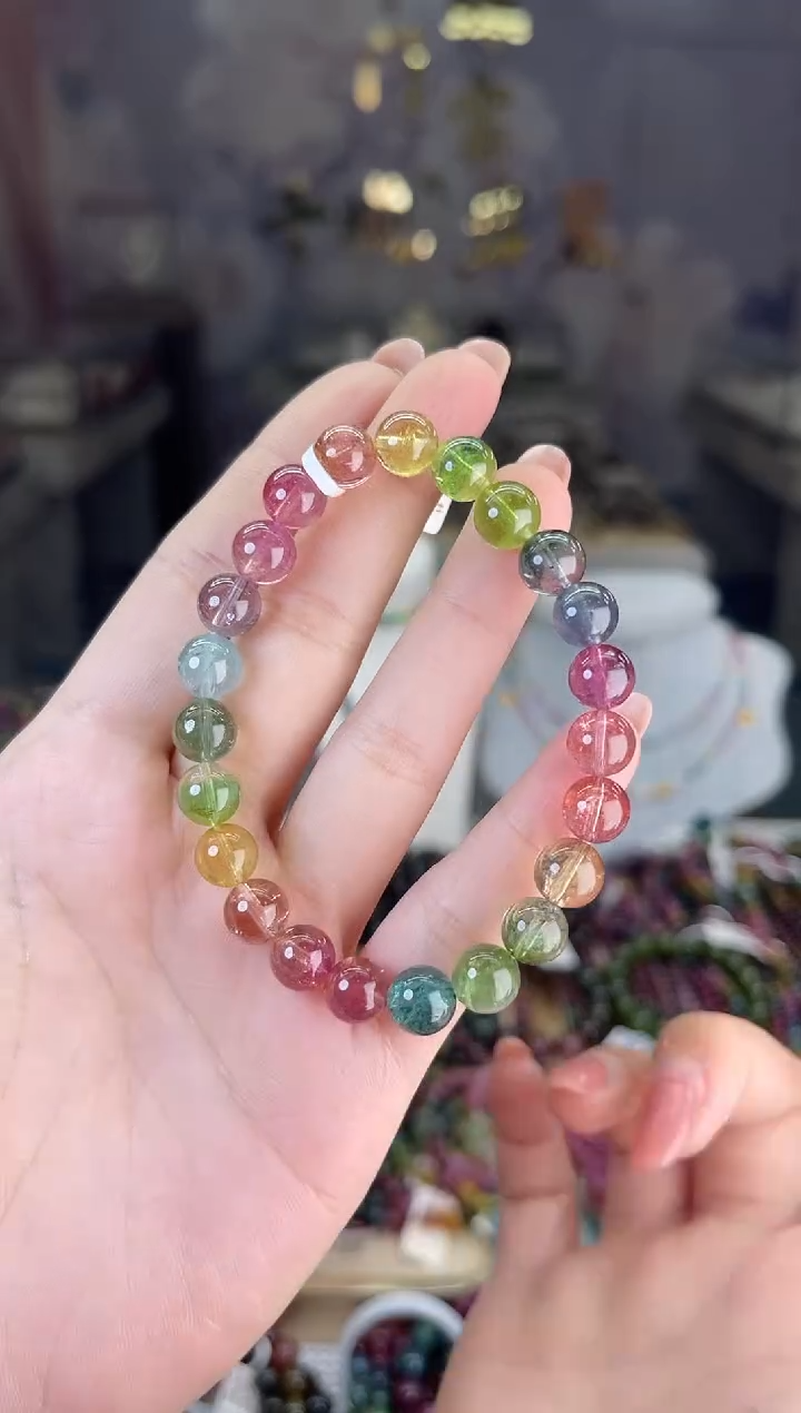 【闪购商品】碧玺/未镶嵌8mm+碧玺单圈多样性发货