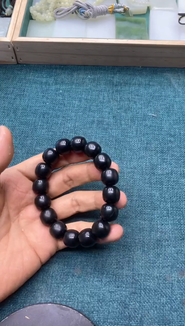 【闪购商品】和田玉手串未镶嵌手串卡14