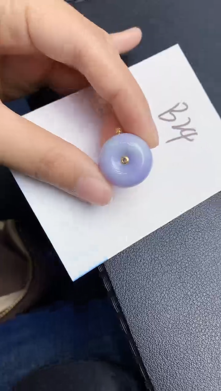 【闪购商品】翡翠颈饰18K金镶嵌000000000