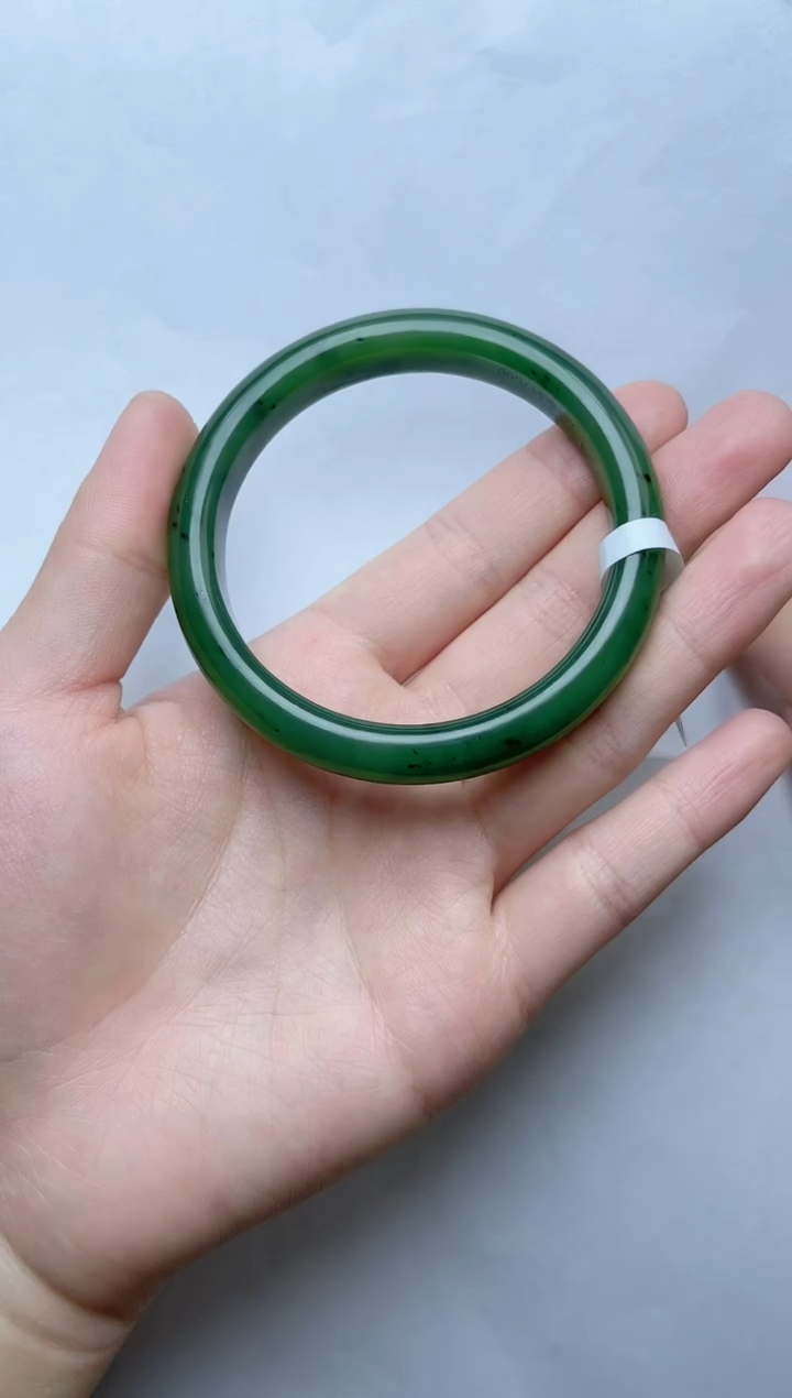 【闪购商品】和田玉手镯未镶嵌60/61圈口kk