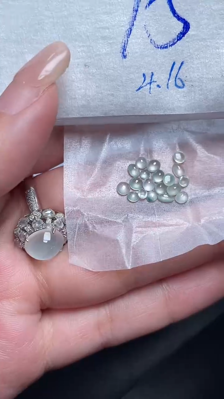 翡翠裸石未镶嵌A货123