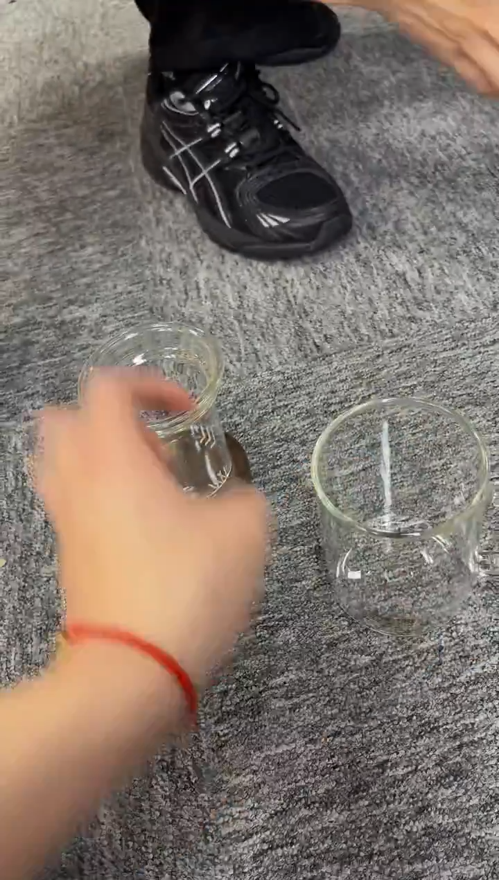 恒越记办公杯透明色