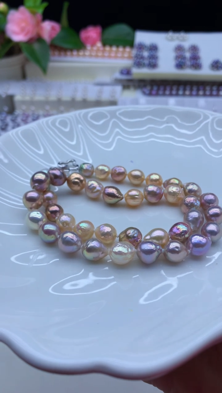 【闪购商品】淡水珍珠颈饰未镶嵌淡水珍珠项链