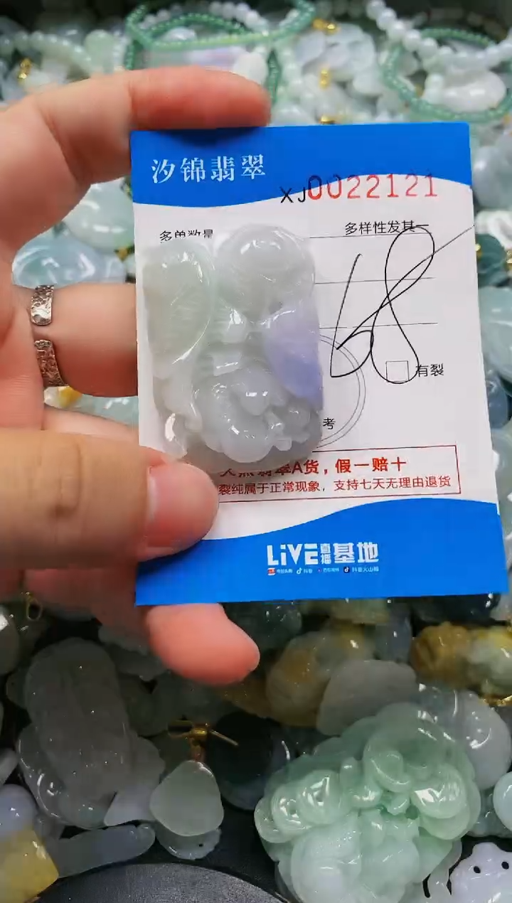 翡翠未镶嵌颈饰闪购商品0022121