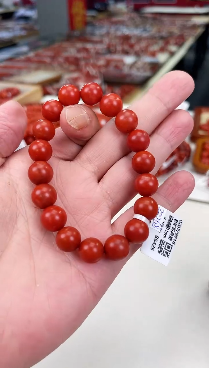 南红玛瑙大水沟手串11+未镶嵌一个/条