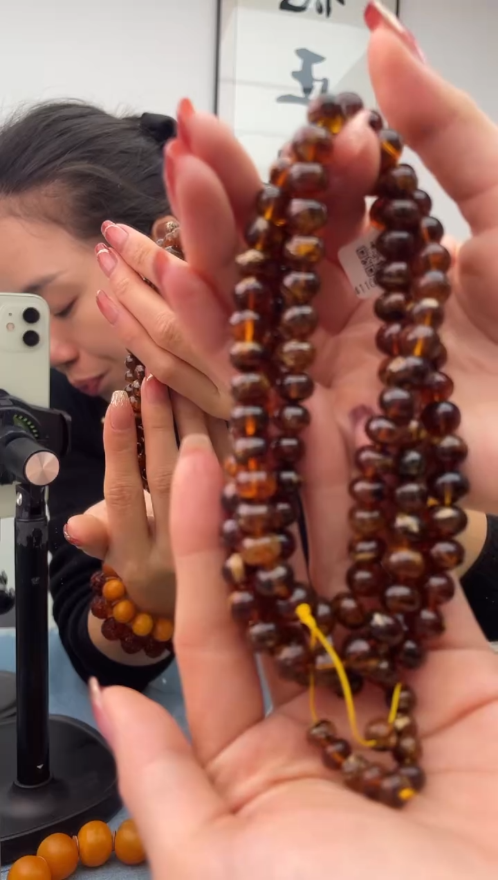 【闪购商品】琥珀珠宝奇石未镶嵌假一罚十，9