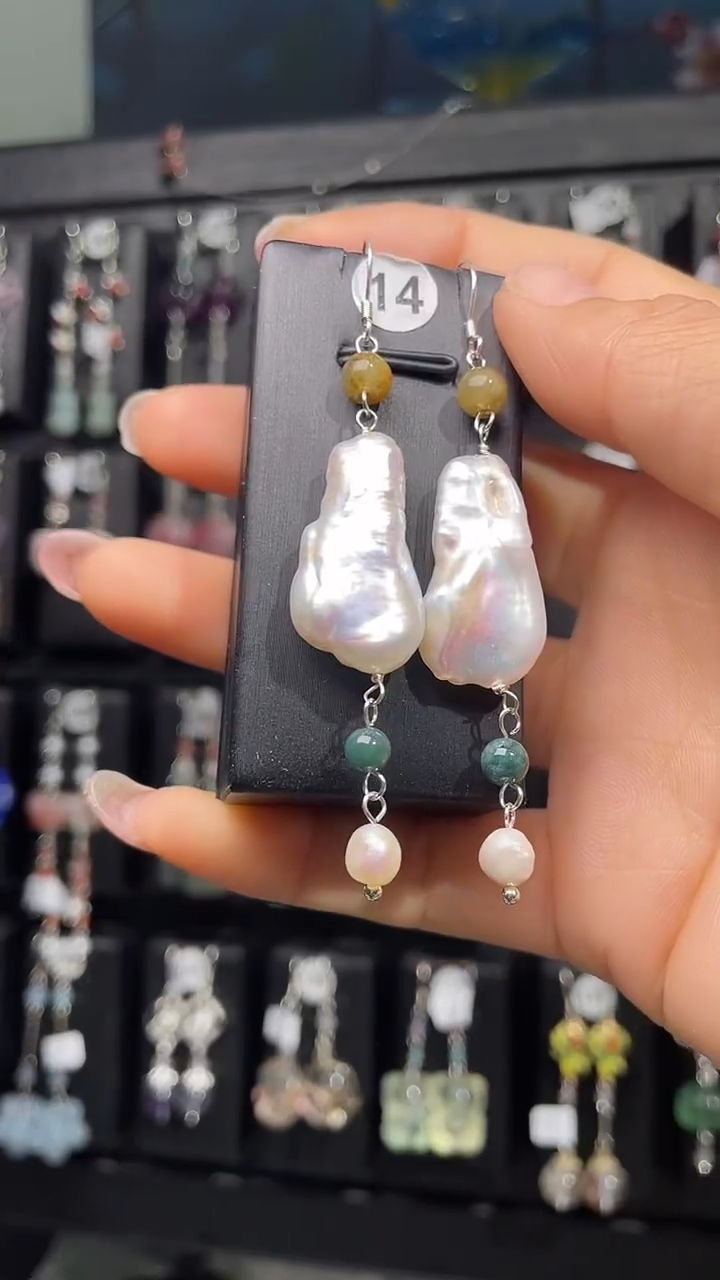 未镶嵌耳饰淡水珍珠安****3 安之若素303