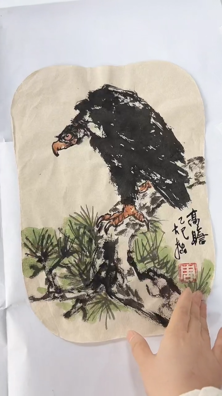 国画直播福利/国画/花鸟