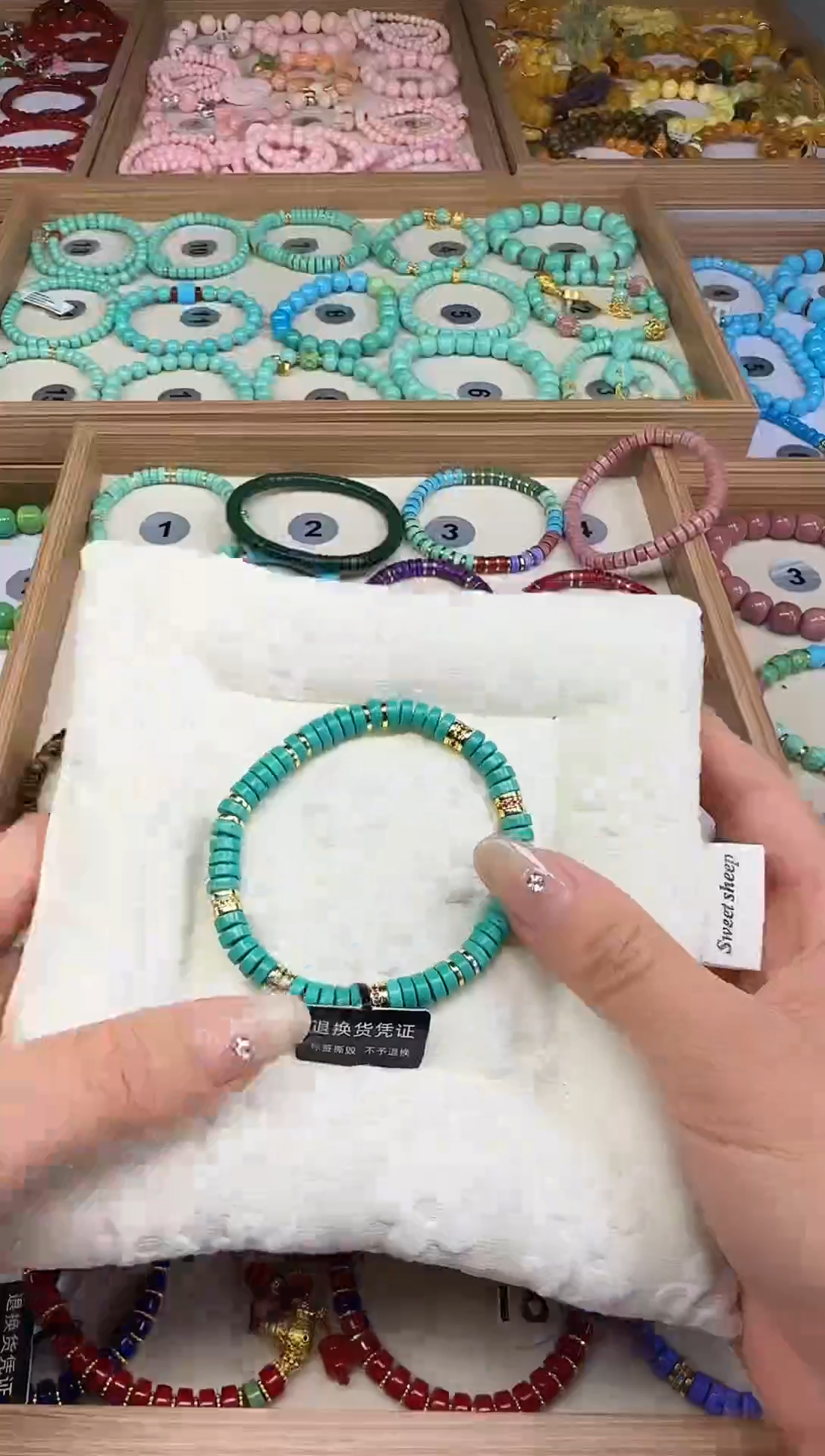 大漆工艺品手串/手链汀禾珍品——55