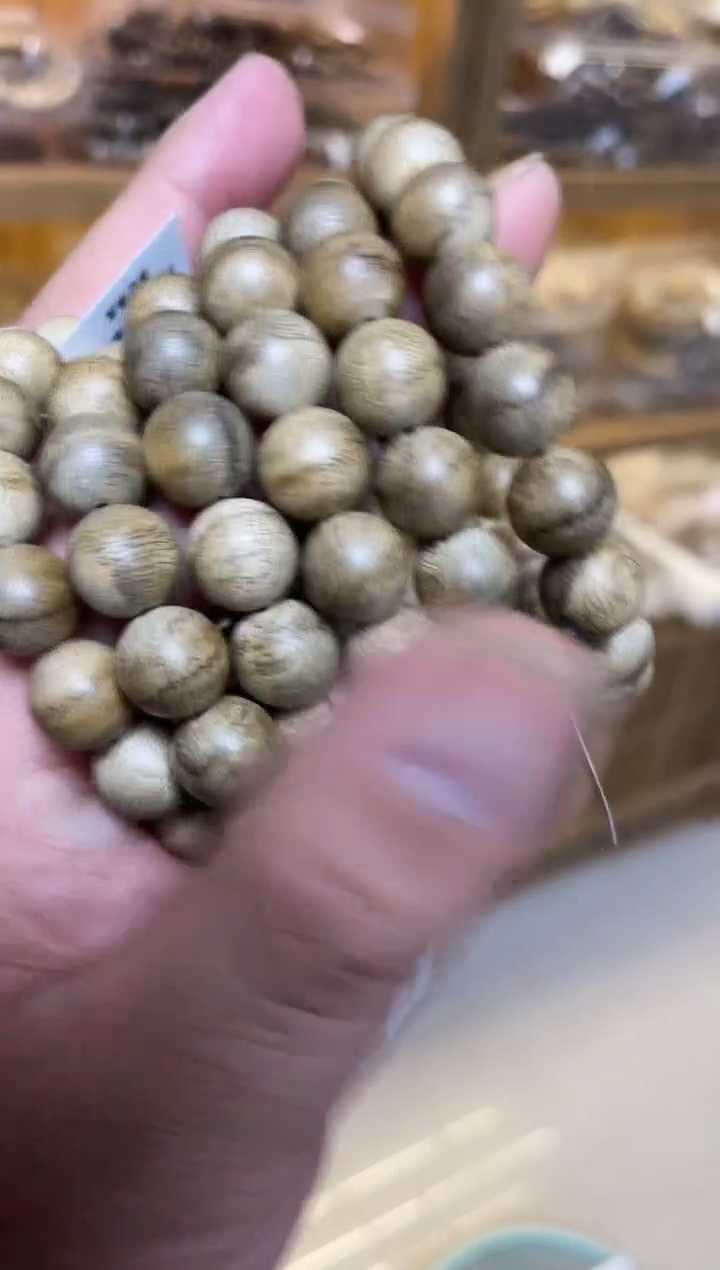 【闪购商品】沉香手串达拉干圆珠单圈1.1多样性发其一