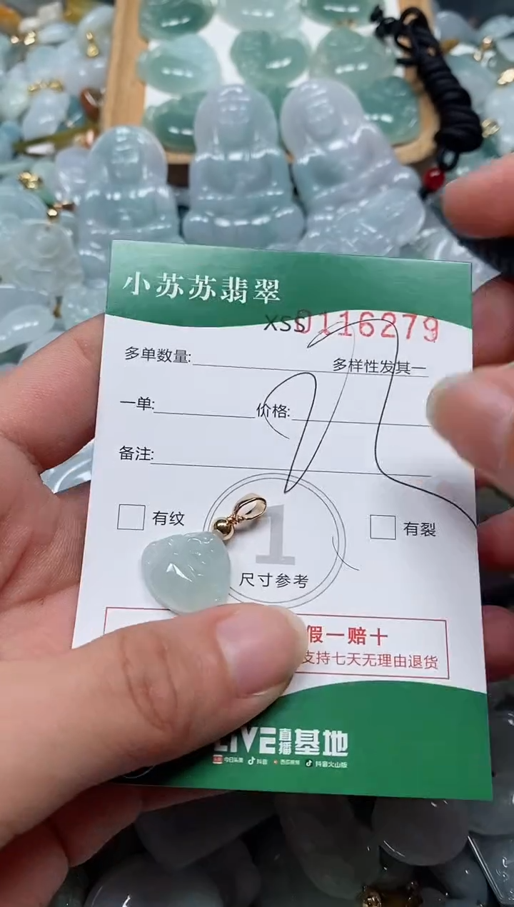 【闪购商品】翡翠颈饰未镶嵌闪购商品0116279