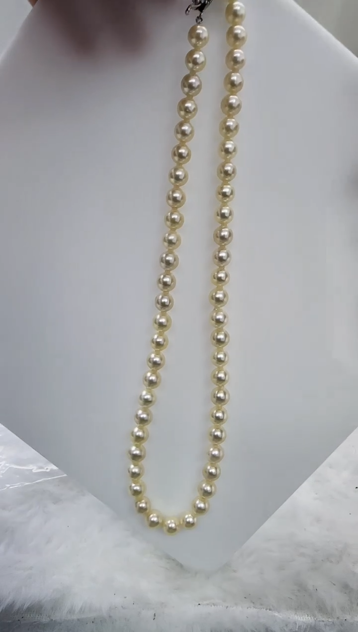 【闪购商品】海水珍珠DA未镶嵌羽皇金串8 t573