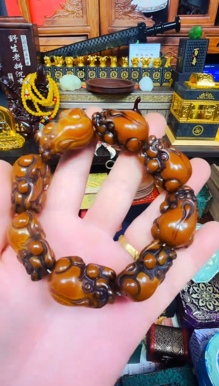 【闪购商品】蜜蜡手链未镶嵌精品精品 独具韵味