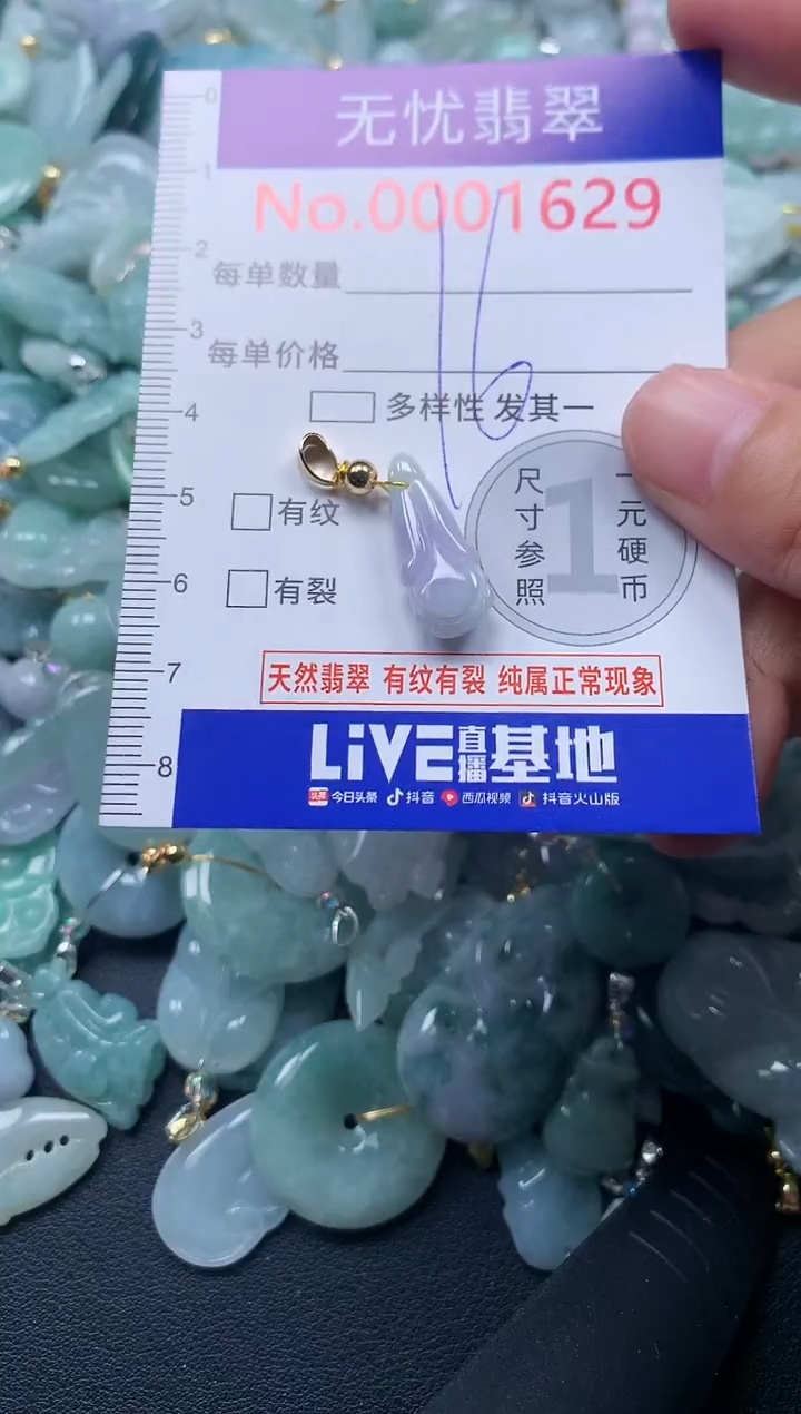 颈饰未镶嵌翡翠1629