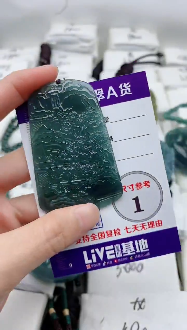 颈饰未镶嵌翡翠8