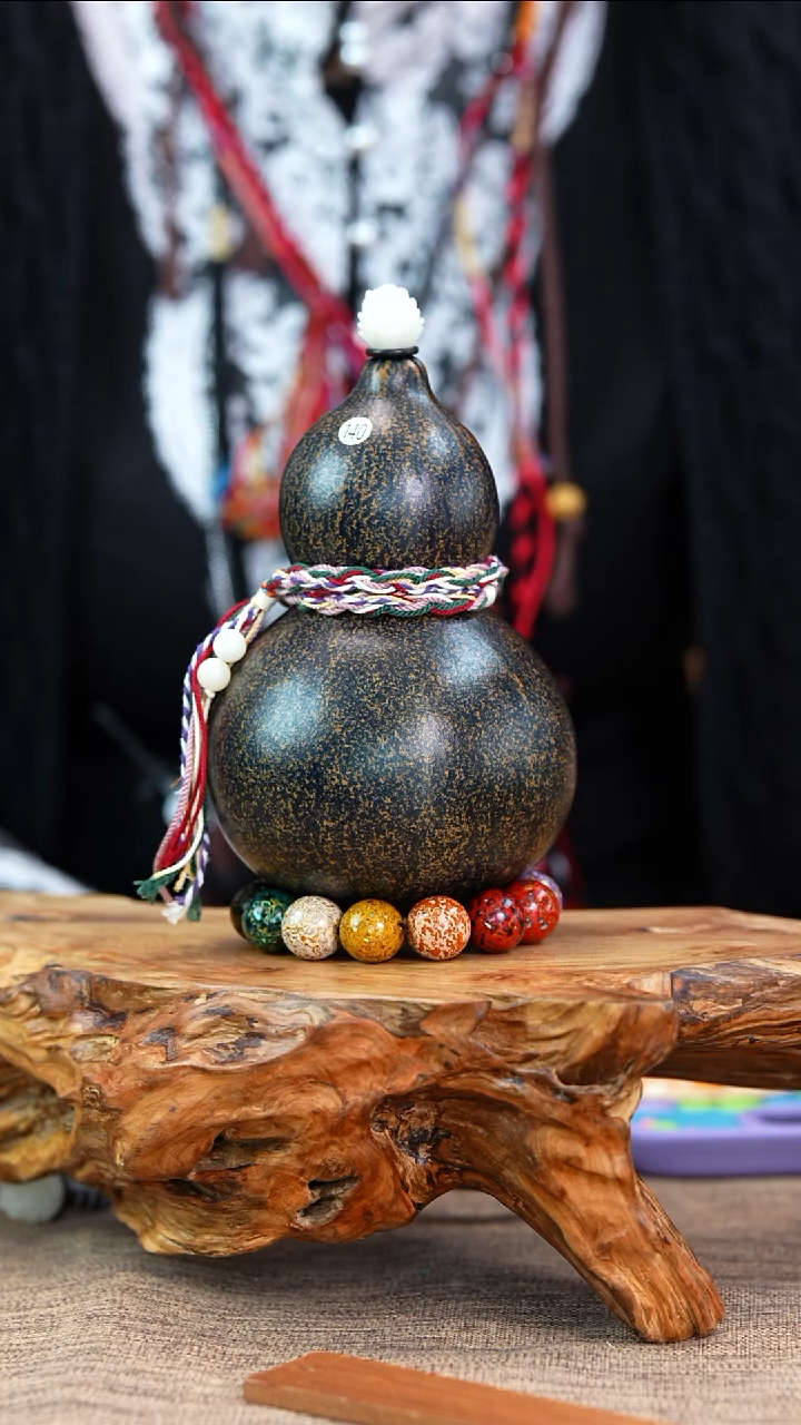 【闪购商品】140—光岳葫天然大漆酒葫芦不含漆珠