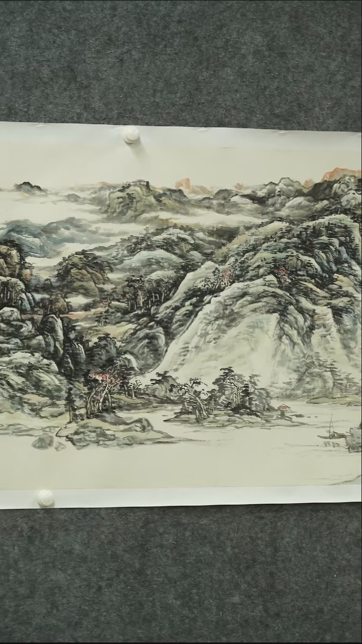 书法杨长瑞老师山水画作品