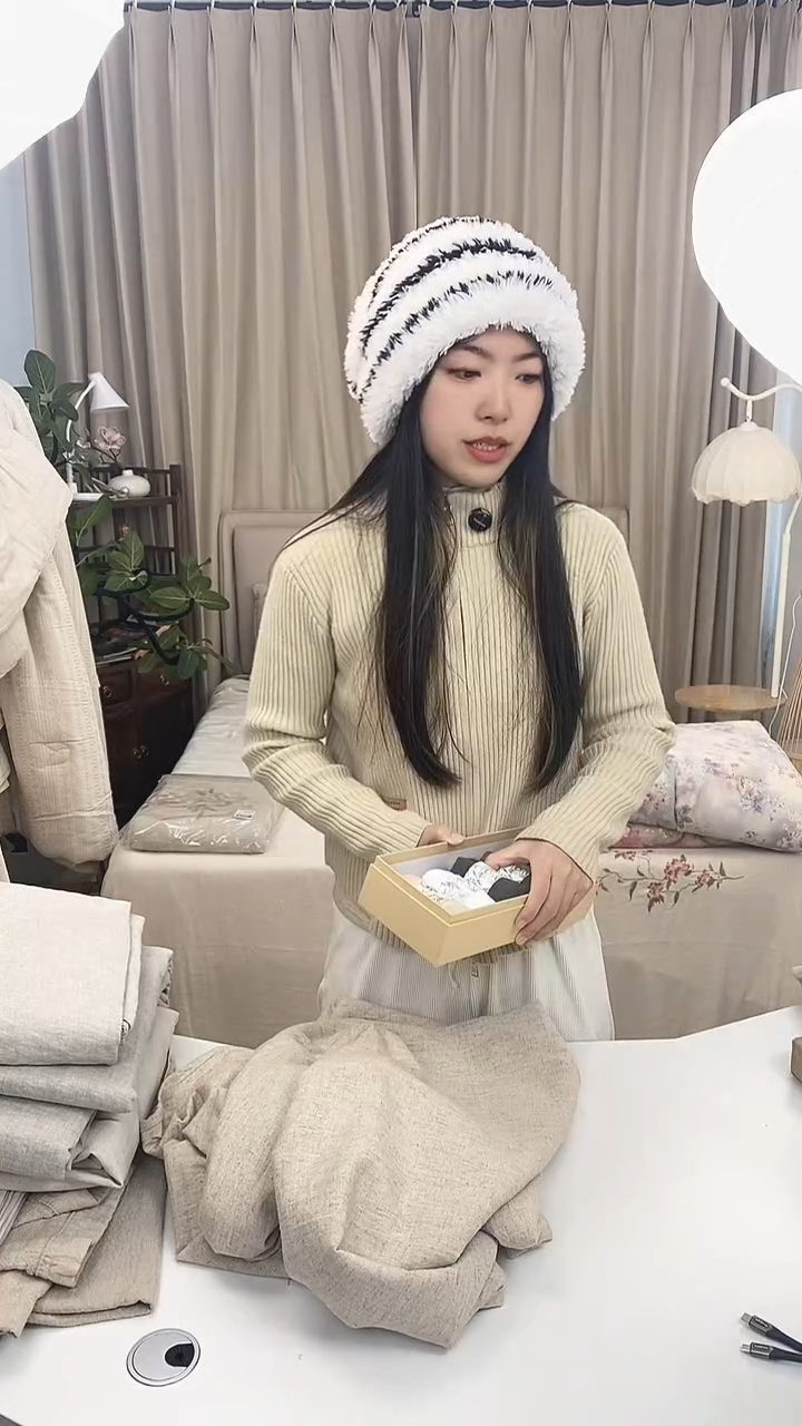 棉花高克重汉麻枕套一对