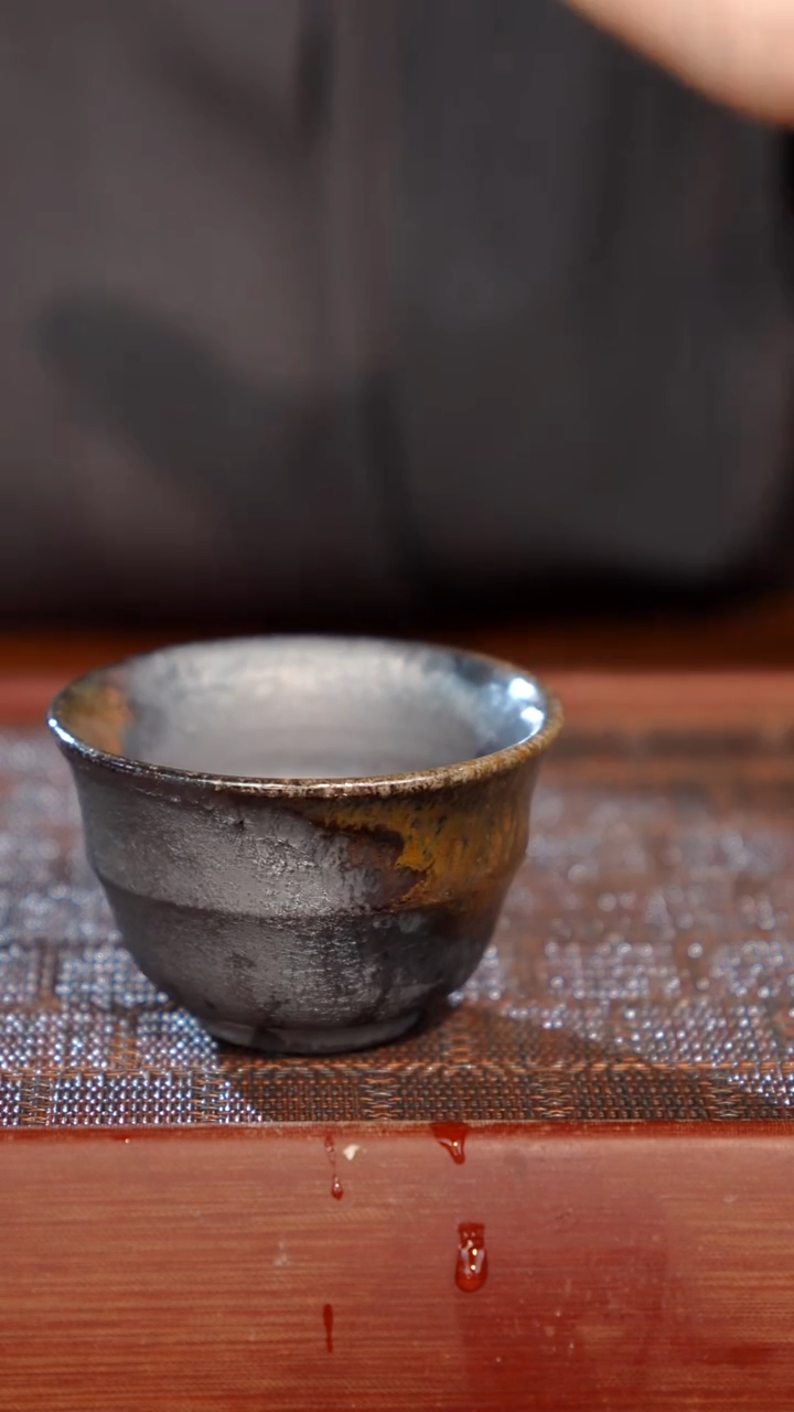 陶瓷奢瓷/瑞寅柴烧茶器（杯子）0867 微瑕