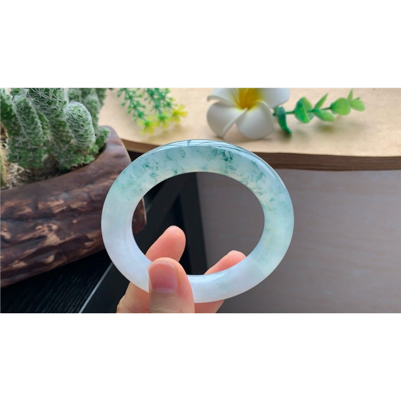 03.31批冰飘花圆条2506号54.9-11.9-11.5天然翡翠