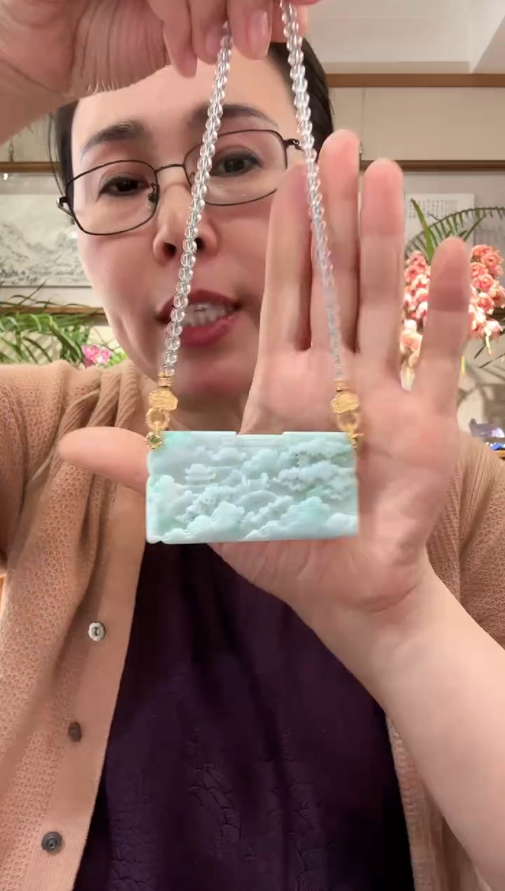 【闪购商品】翡翠颈饰未镶嵌国风