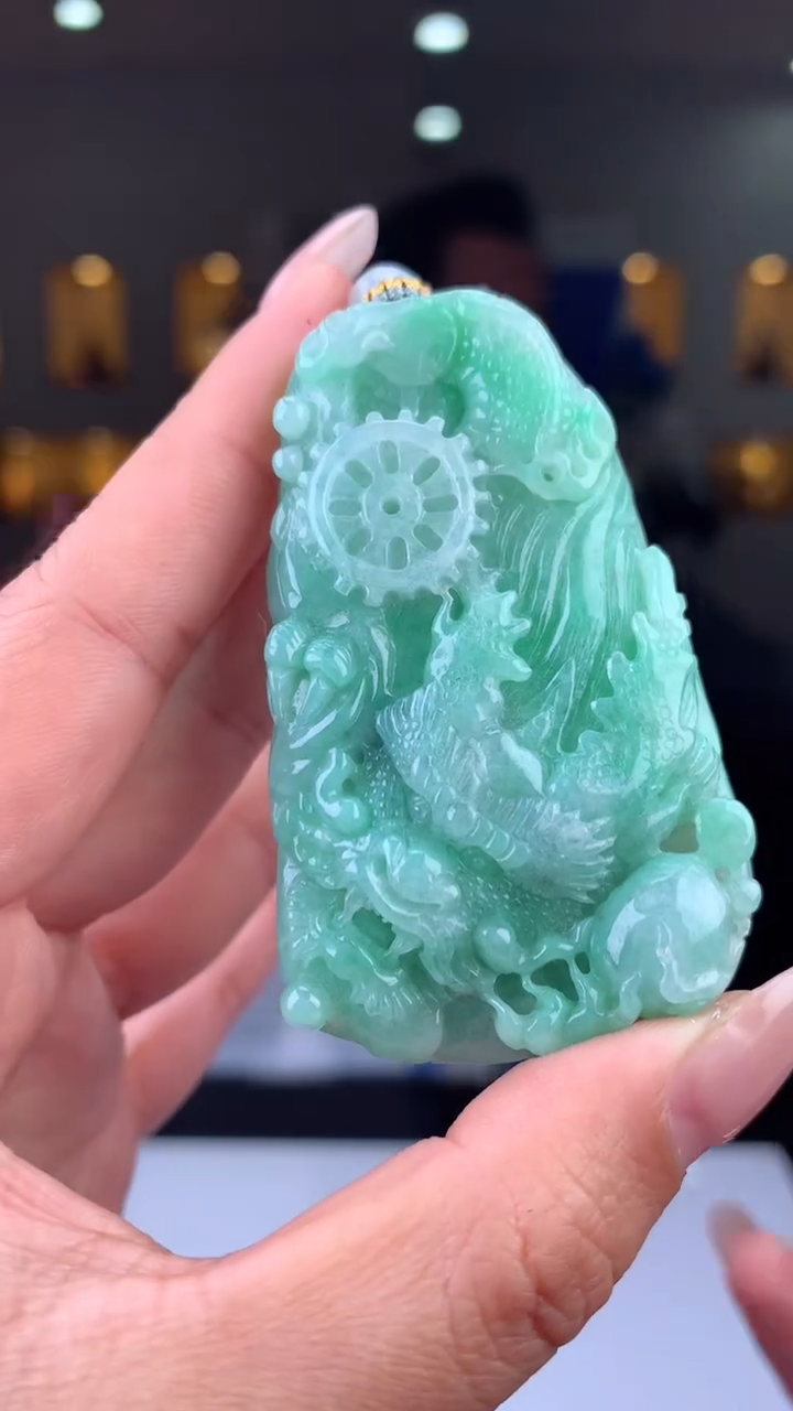 【闪购商品】定制翡翠未镶嵌天然A货翡翠（拍一发一)