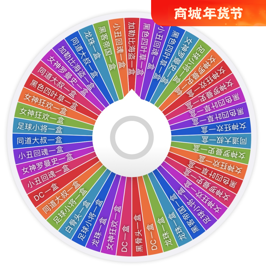 米7 多ip大转盘（加勒比，三丽鸥，足球小将等）经典收藏卡（代拆）