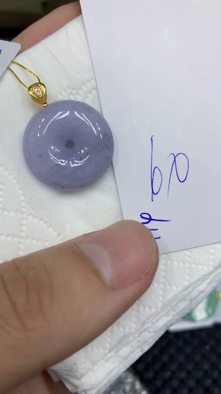 颈饰未镶嵌翡翠缅甸A货翡翠