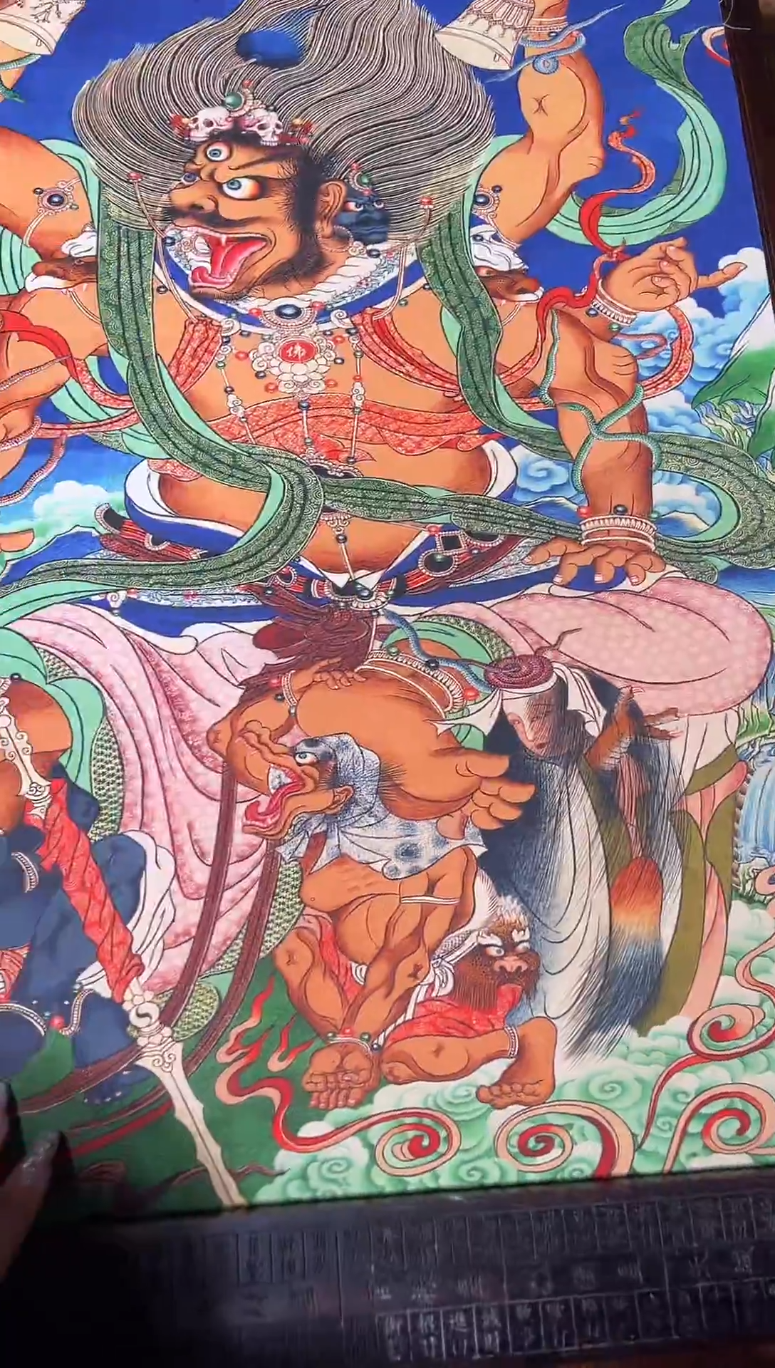 卷轴画东东唐卡tk16
