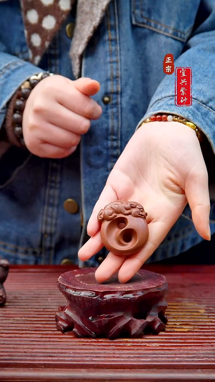 紫砂茶宠宜兴子紫砂摆件