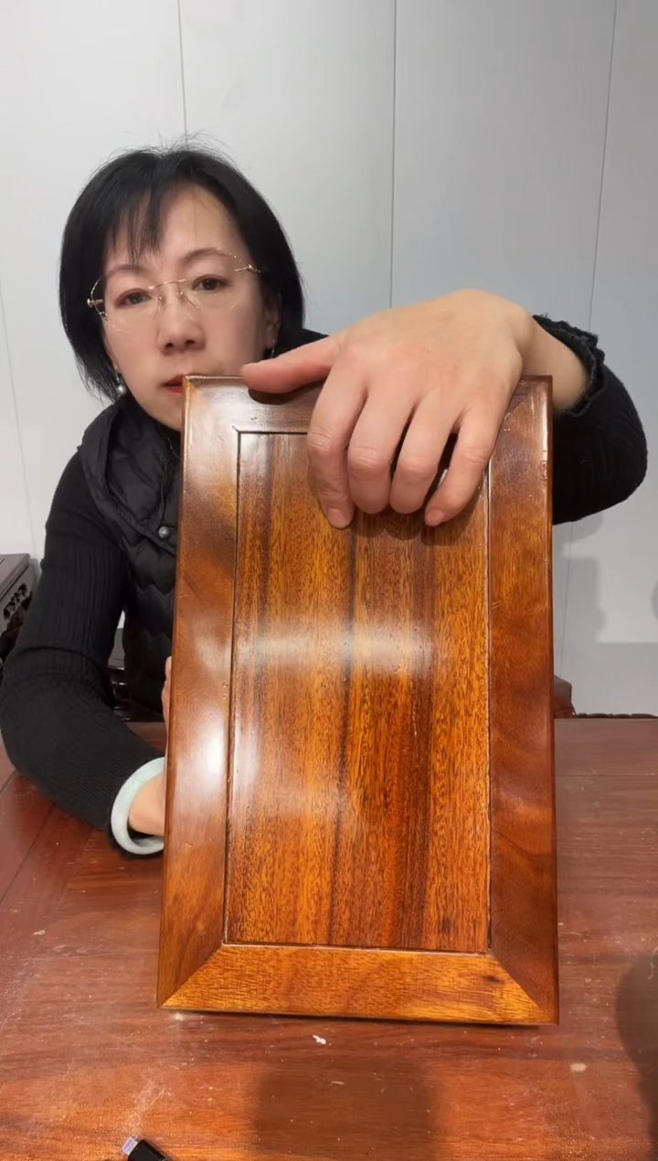 木瑕疵处理老花长方底座33*20*10