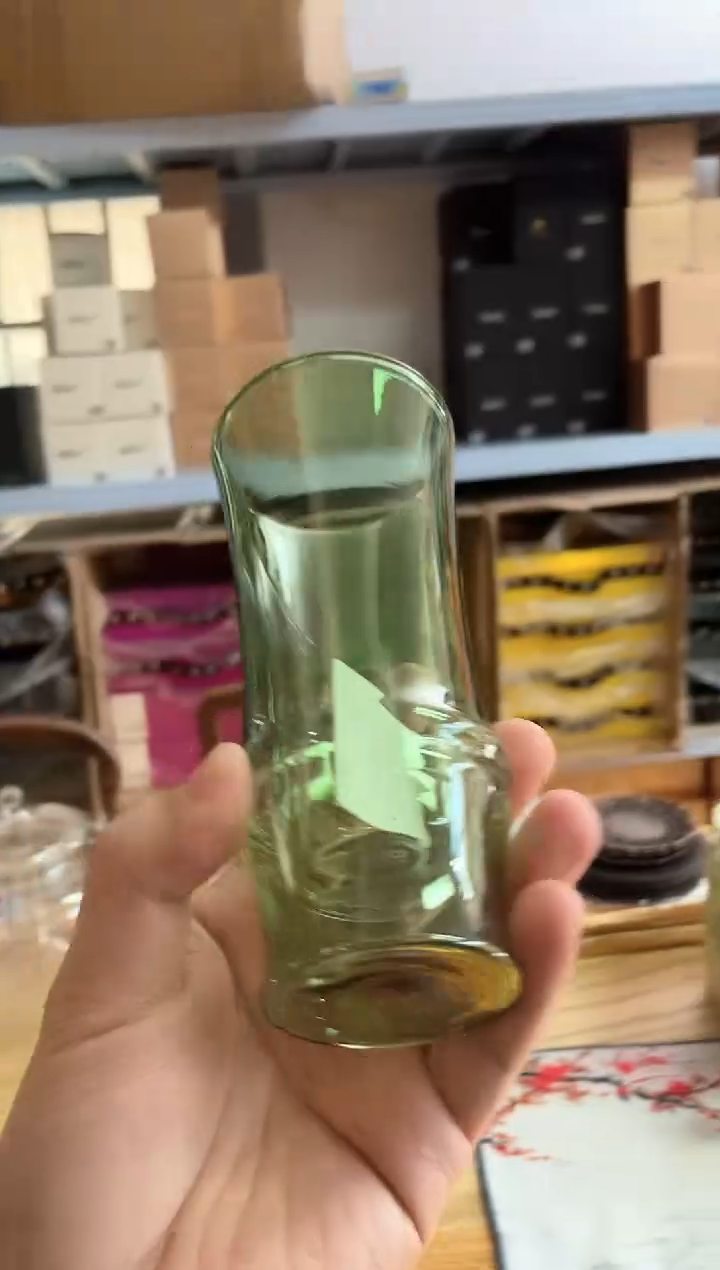 禾器/大号君雅杯/湖绿