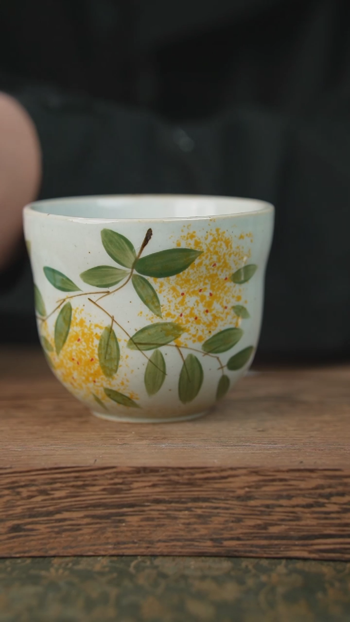 【闪购商品】杯子泥垚手作 景德镇手工手绘器物463