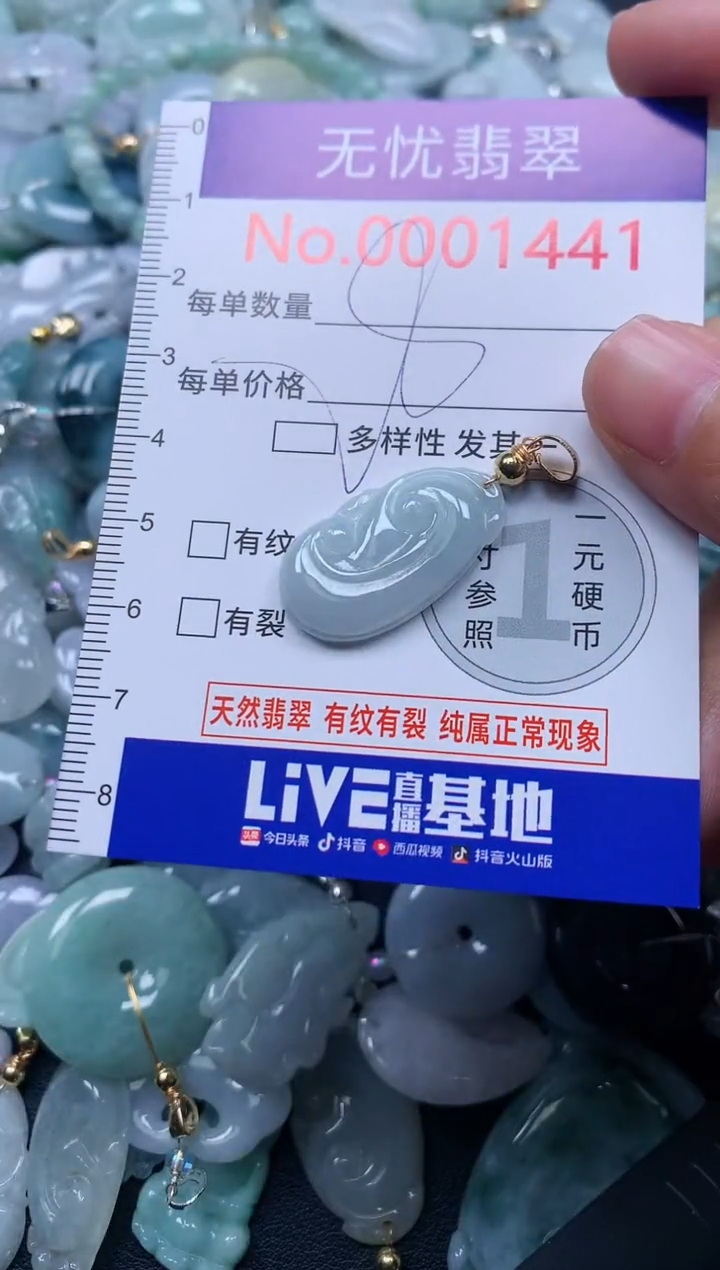 颈饰未镶嵌翡翠1441